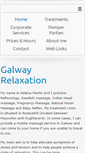 Mobile Screenshot of galwayrelaxation.com